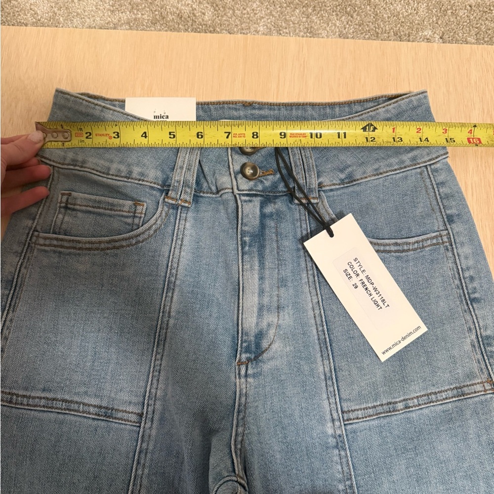 NWT Mica Super High Rise Wide Leg Jean 29 - Picture 11 of 14